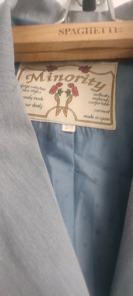 Chaqueta Minority azul - M