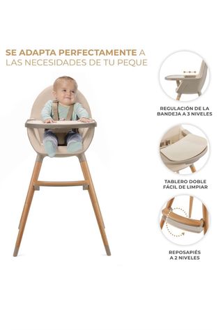 Trona evolutiva Kinderkraft Fini 2 beige