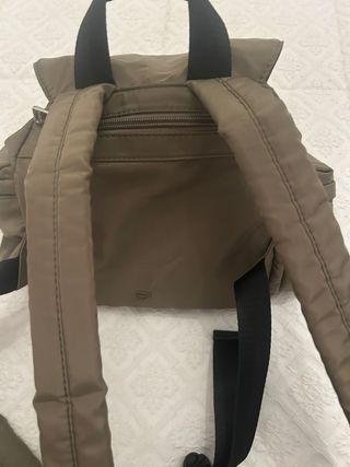 Mochila nylon verde oliva
