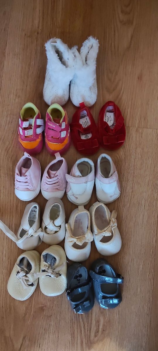 Zapatos bebé recién nacido (8 pares)