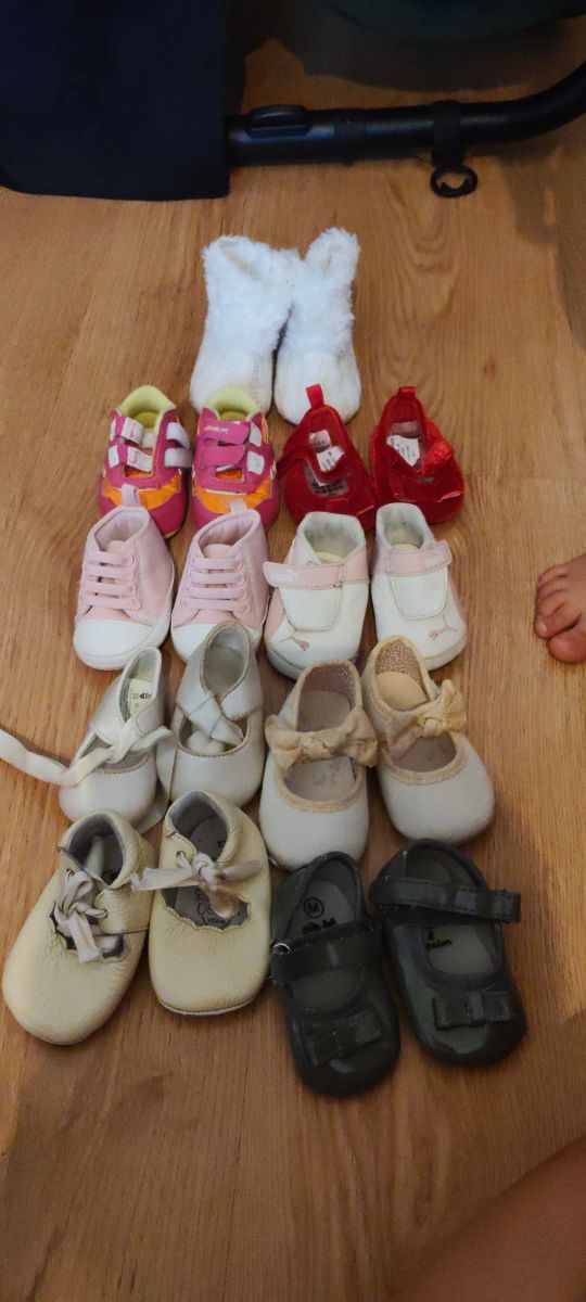 Zapatos bebé recién nacido (8 pares)