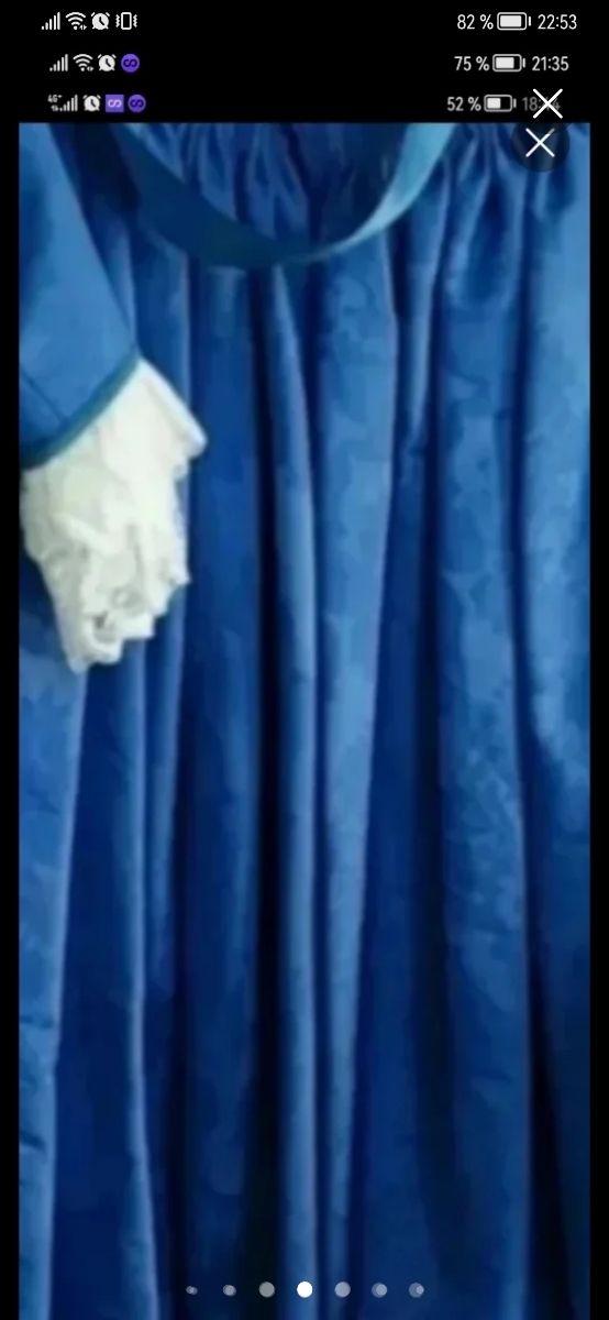 Traje fallera regional azul