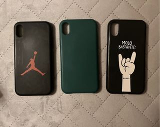 Fundas iPhone XR/XS: 3 unidades