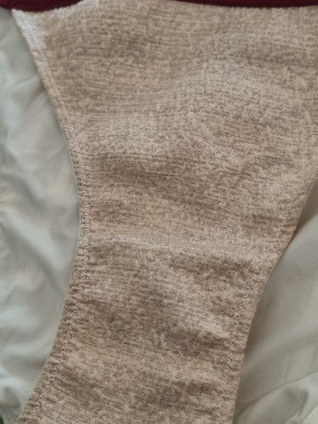 2 slip Etam XS/34/6 beige/bianco