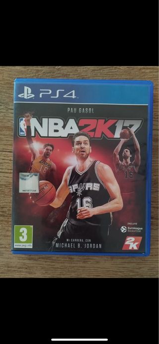 NBA2K17 - PS4 (PlayStation 4) Pau Gasol
