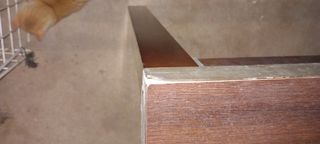Mesa extensible marrón