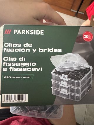 630 Clips fijación bridas Parkside