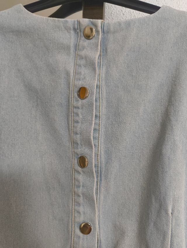 Vestido vaquero gris - Talla M