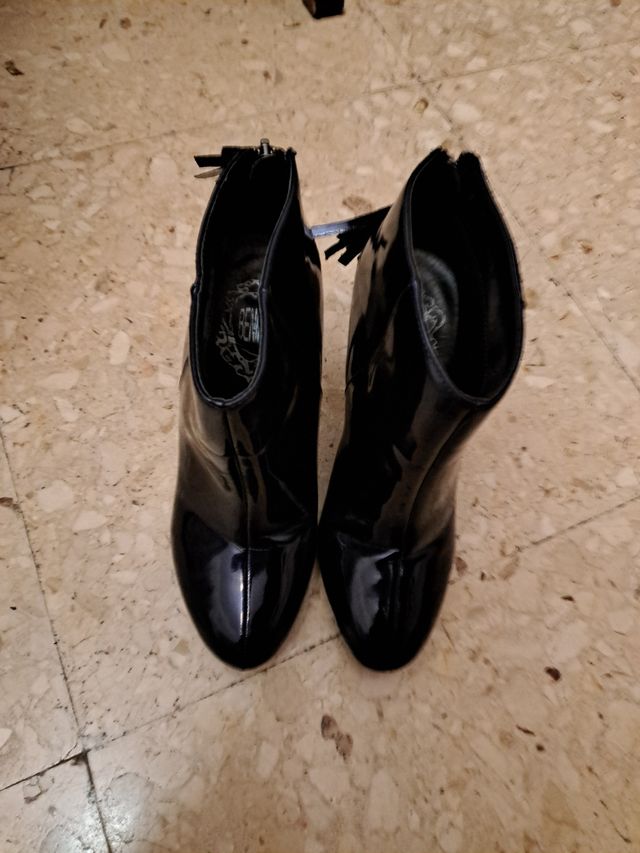 Botines azul marino 37