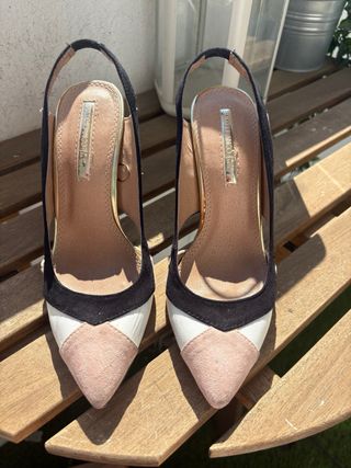 Zapatos tacón SuitBlanco