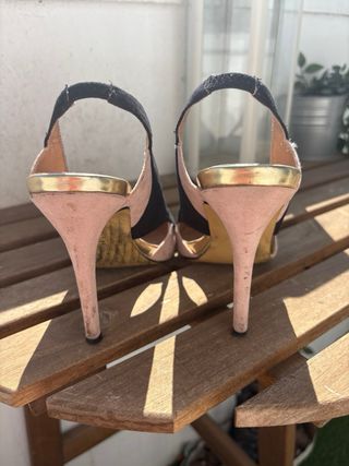 Zapatos tacón SuitBlanco