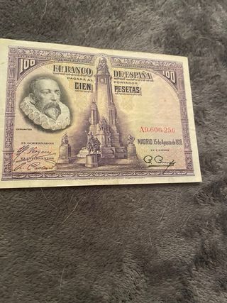 Billetes antiguos España
