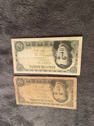 Billetes antiguos España
