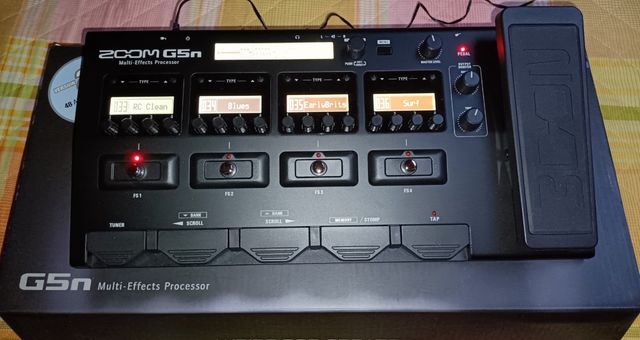 Zoom G5n - Pedaliera Multieffetto Chitarra