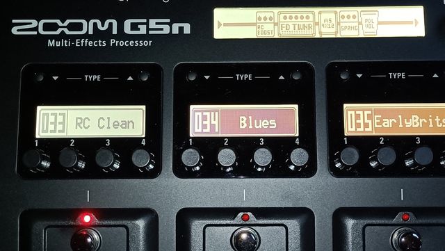 Zoom G5n - Pedaliera Multieffetto Chitarra