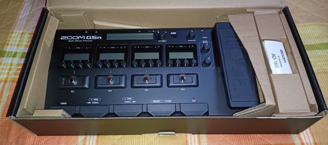 Zoom G5n - Pedaliera Multieffetto Chitarra