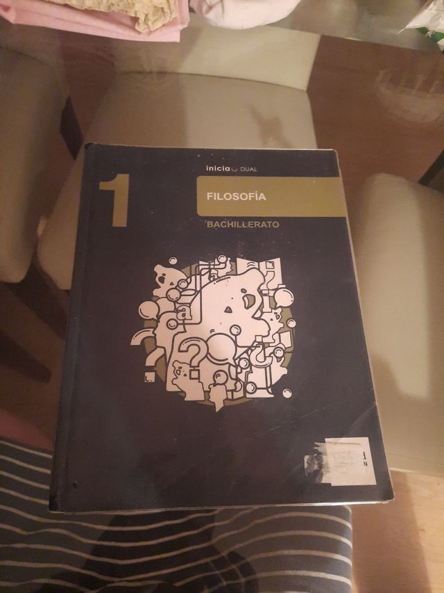 Inicia Filosofía 1.º Bachillerato. Libro del al...