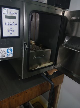 Freidora sin humo industrial