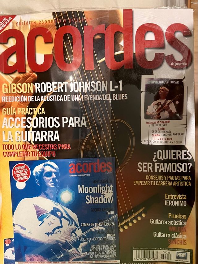 Revista Acordes. Numero 35. Incluye CD. Sellado.