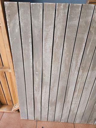 Mesa+banco jardín madera