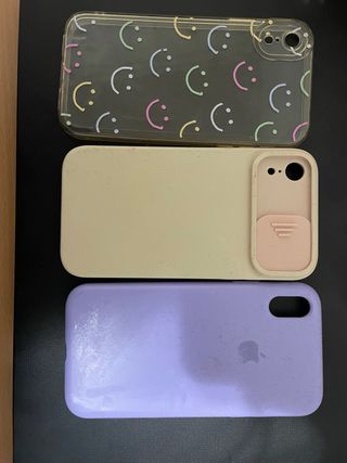 Lotto di custodie per iPhone XR - 3 unità