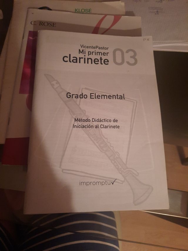 Método Clarinete 03 - Vicente Pastor