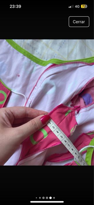 Traje Flamenca con Volantes de caracola 