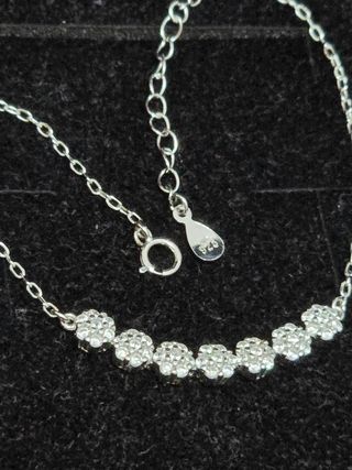 Pulsera plata 925 - Flores