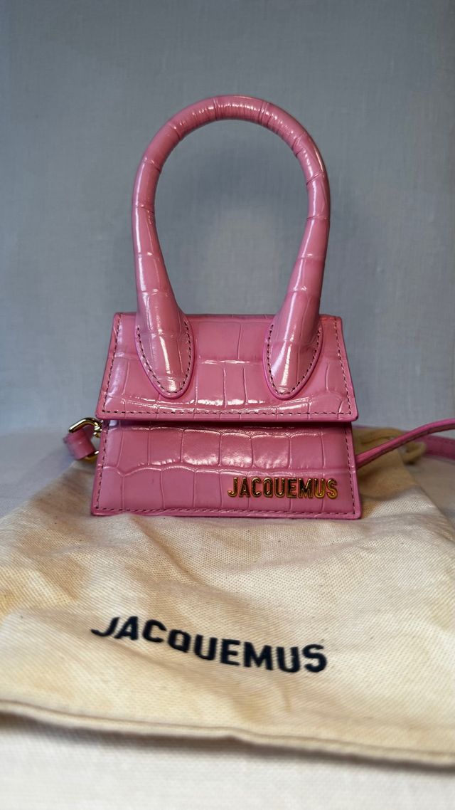 Bolso Jacquemus Le Chiquito rosa
