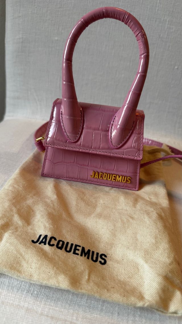 Bolso Jacquemus Le Chiquito rosa