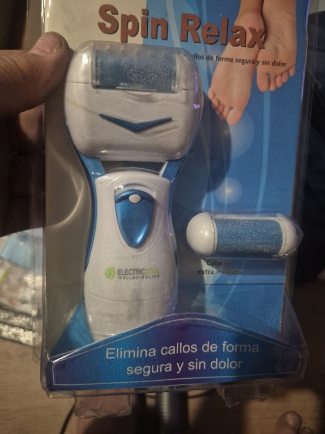 Spin Relax - Lima eléctrica para pies