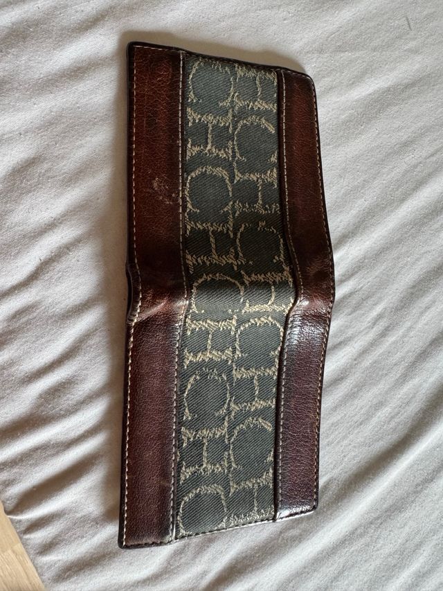 Cartera Carolina Herrera CH marrón