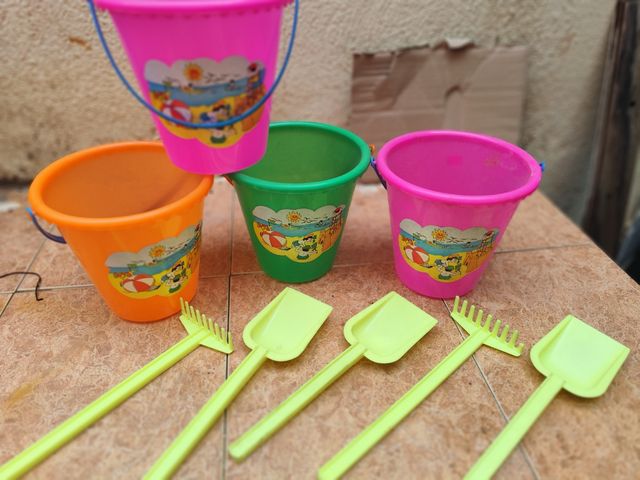 Cubos y palas playa - Juguetes niños