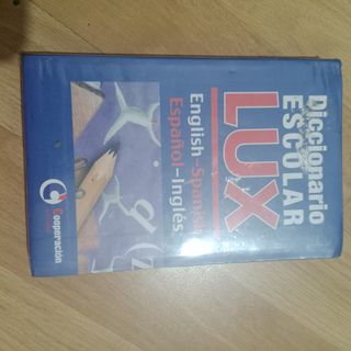 Diccionario escolar Lux English-Spanish, españo...