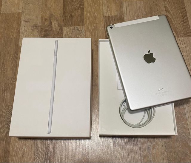 iPad 6ª generación celular Silver 128GB original
