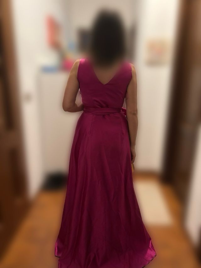 Abito lungo fucsia Atelier Eme