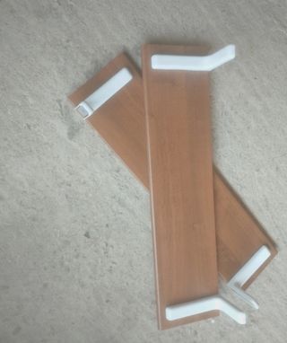 Mensole legno 20x80cm - 2pz