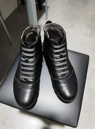 Botines Fluchos negros mujer nº 38