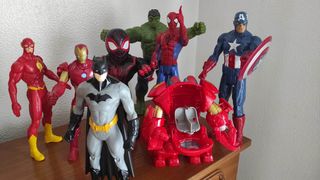 Lote de Figuras Marvel y DC