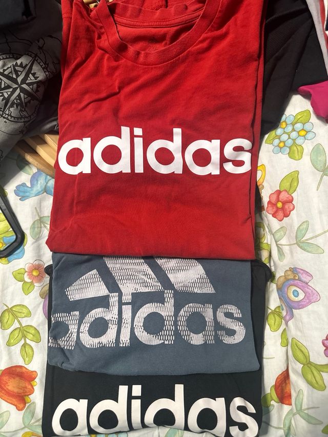 3 Magliette Adidas Uomo Xxl 