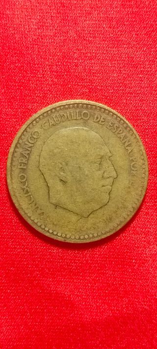 Moneda antigua España Franco 
