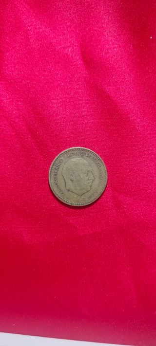 Moneda antigua España Franco 