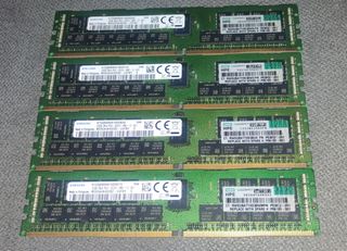 ÚLTIMOS! Kit 128Gb DDR4 2933 ECC REG HPE Samsung