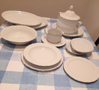 Vajilla porcelana Santa Clara 