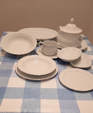 Vajilla porcelana Santa Clara 