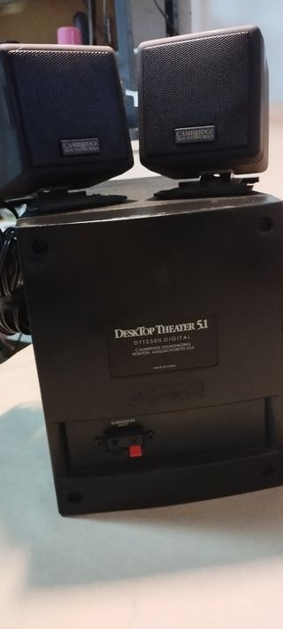 Cambridge Soundworks 5.1 - Sistema de Som
