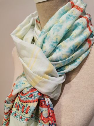 *Fular Pañuelo Pareo Vestidos Verde*