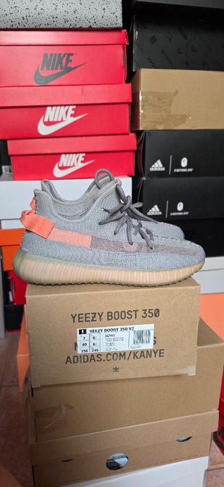 Adidas Yeezy Boost 350 V2 - Gris-Naranja - 40