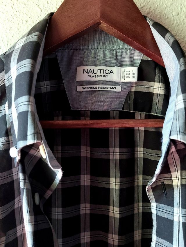 Camisa Nautica XL. Manga corta. Impecable. 