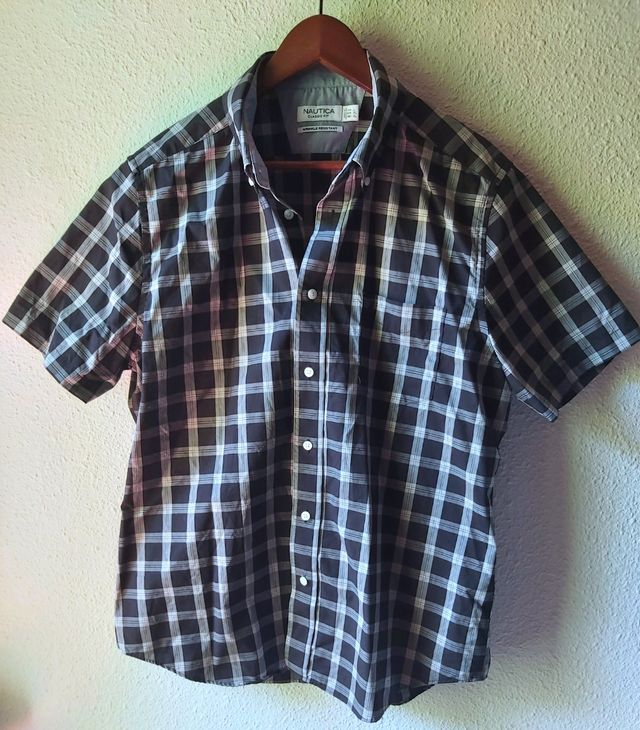 Camisa Nautica XL. Manga corta. Impecable. 